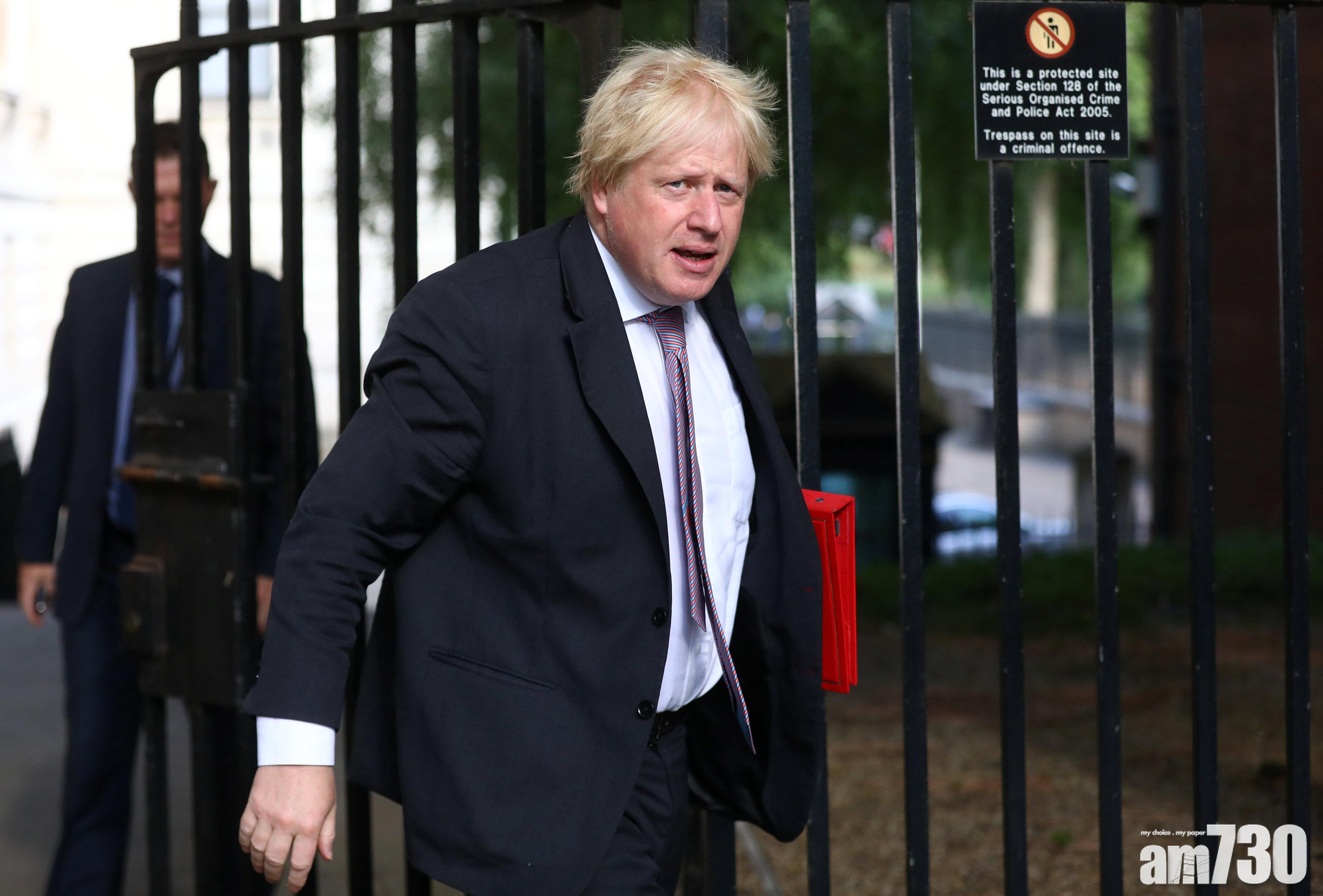 【不滿脫歐方案】英外相約翰遜辭職 黨員促逼宮文翠珊 