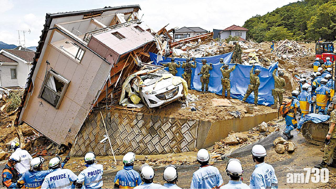 日雨災死亡逾百 泥石活埋3母女