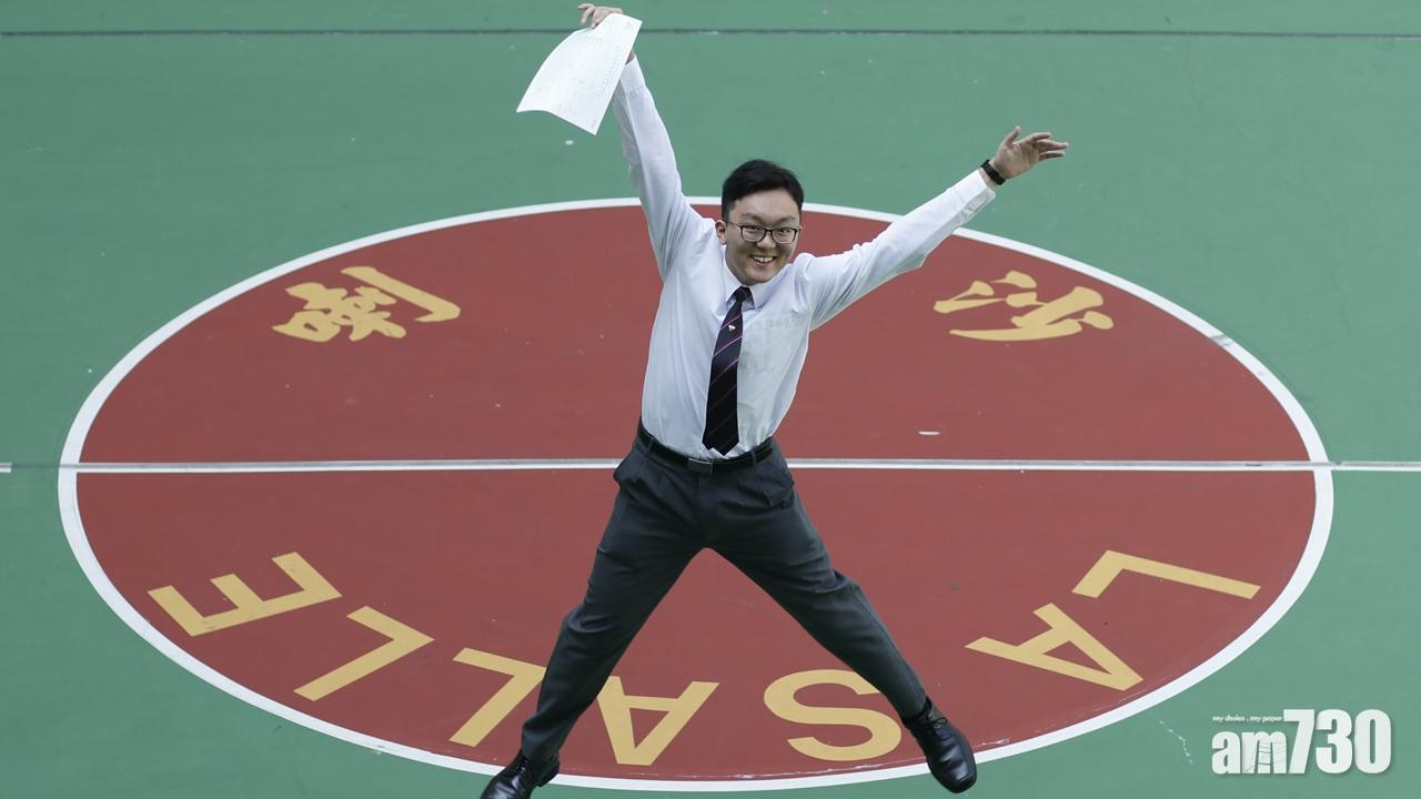 【文憑試放榜】喇沙書院超級狀元黃子衡愛音樂 欲報讀醫科