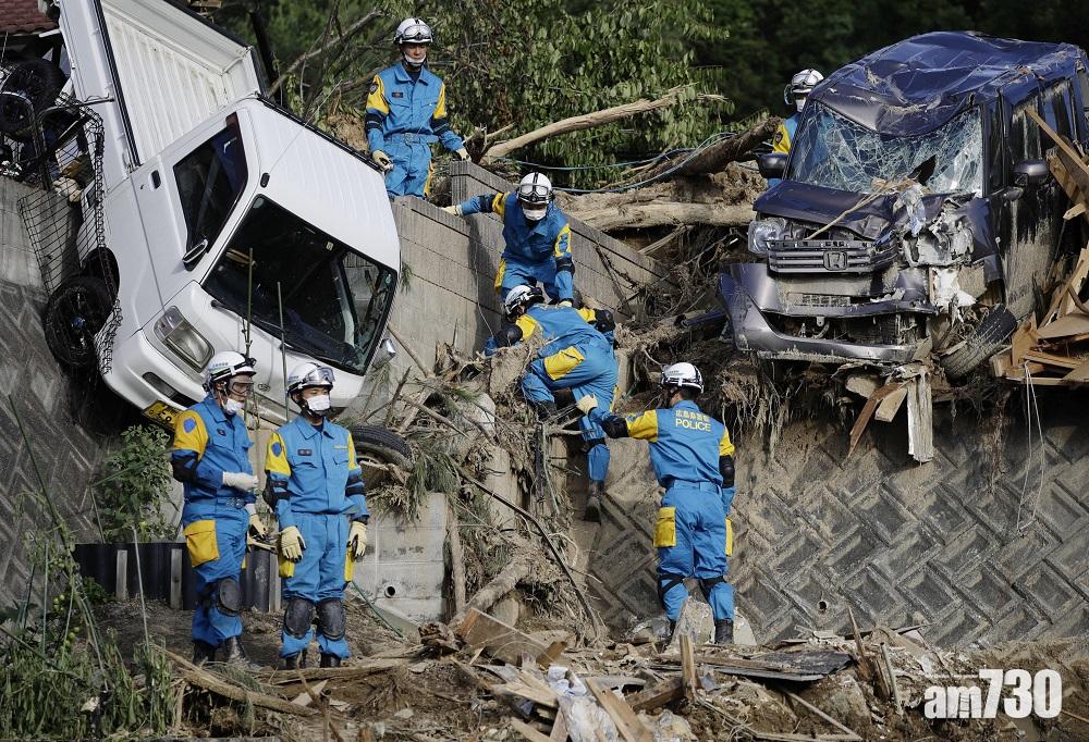 【日本雨災】死亡人數增至184人 24萬戶斷水