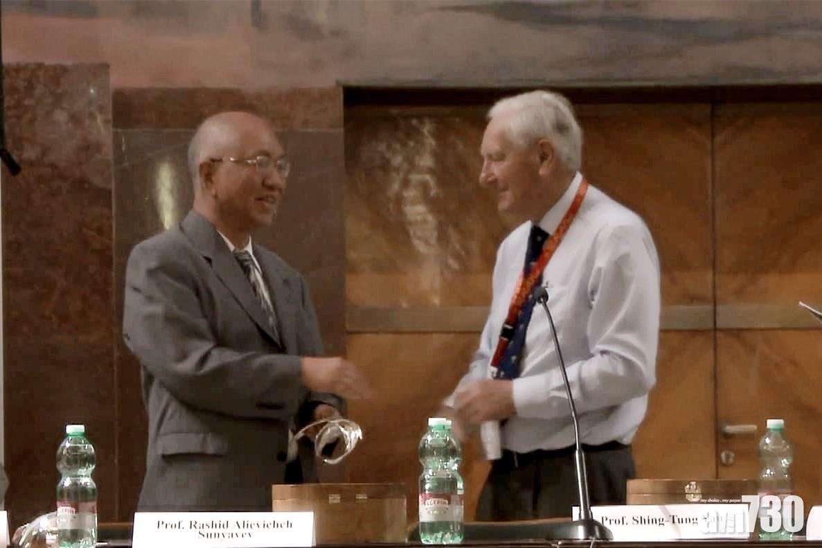 中大數學家奪馬塞爾．格羅斯曼獎