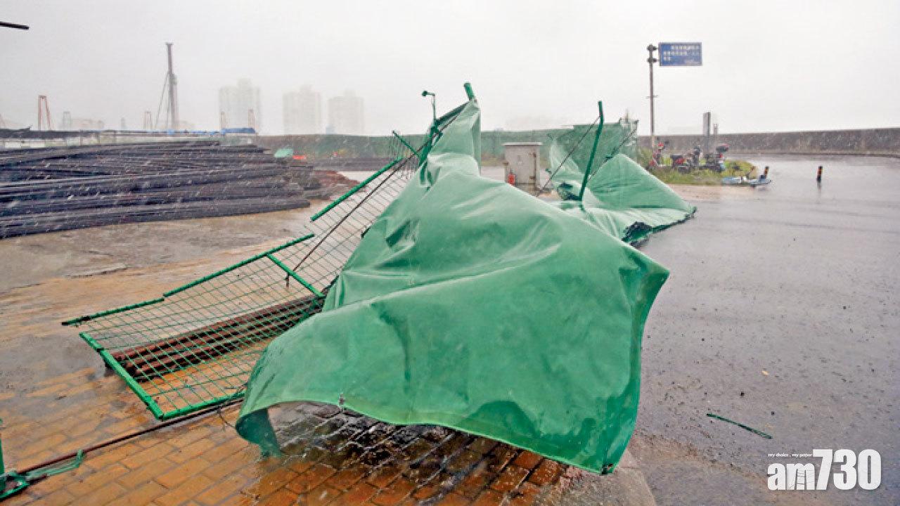山神「復活」「準悟空」繞台 安比登陸上海 3旋共舞