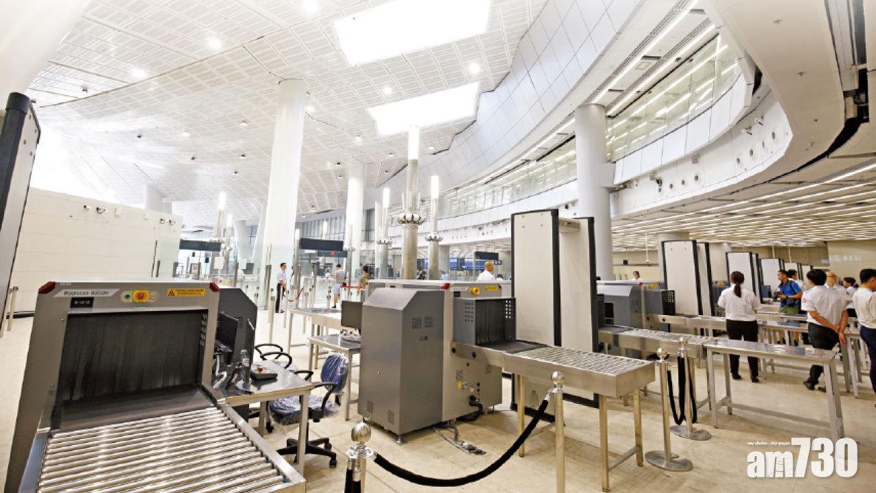 乘高鐵需預時間過關 安檢如搭飛機離境