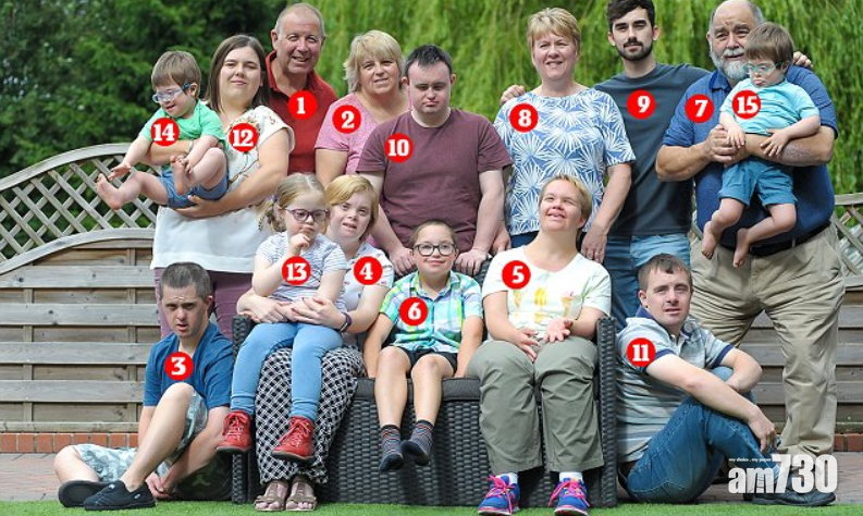 非凡全家福 領養9名唐氏兒