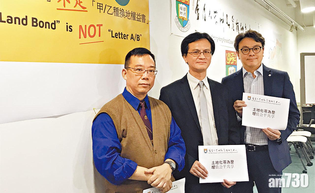 推土地區劃整理　土地債券方案 港大研究或可釋大量新界土地
