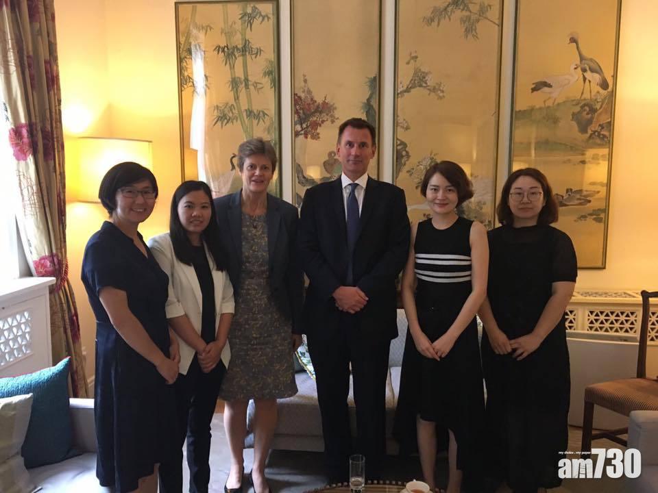 侯俊偉與「709」家屬會面 李文足：感謝英政府關注