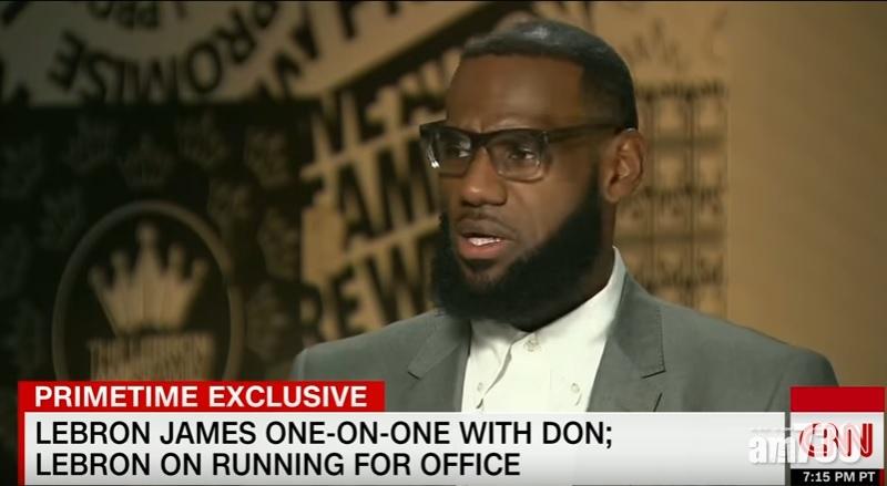 【又發功】特朗普暗寸勒邦占士蠢  拖埋籃球之神落水