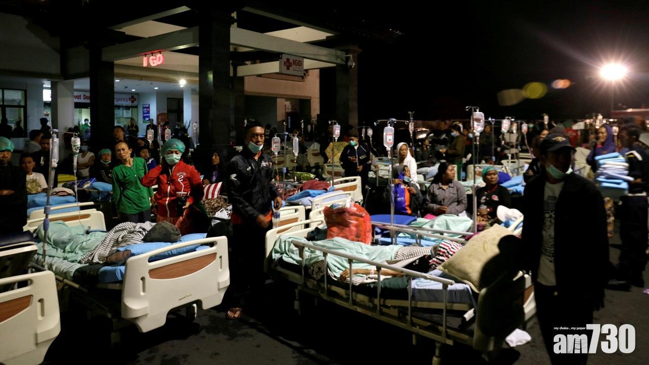 印尼龍目島7級地震最少82人死數百人傷