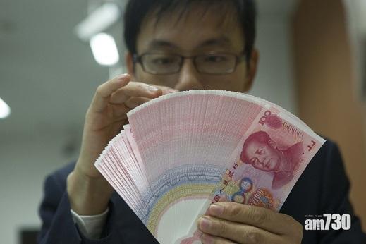 中國外儲上月升0.2% 人民幣彈升