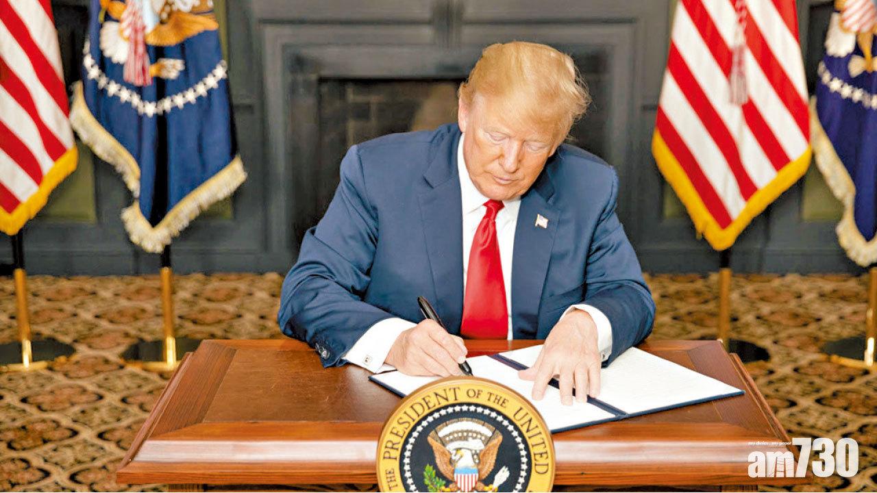 美恢復制裁  特朗普：不可與伊朗貿易