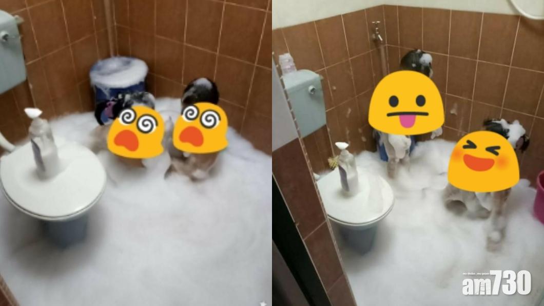 【嚇親阿媽】小朋友用成支沐浴露搞出超勁泡泡浴