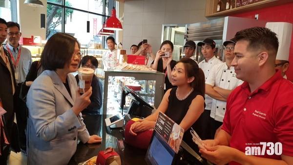 接待蔡英文遭轟「台獨」 85度C急澄清：堅定支持九二共識