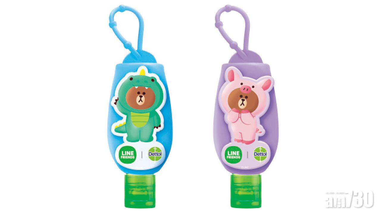 【市場資訊】滴露與LINE FRIENDS合作 首推JUNGLE BROWN系列消毒搓手液 一齊保護小朋友健康