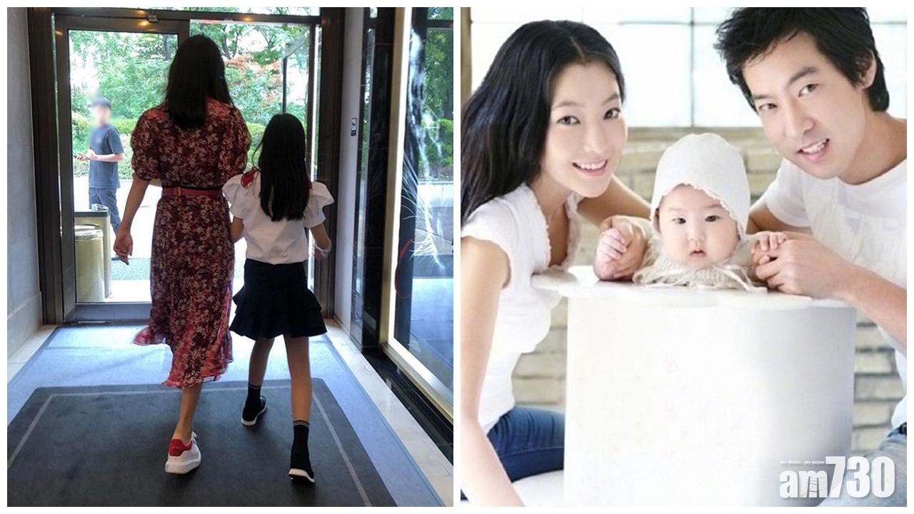 金喜善罕有晒合照 9歲女兒擁大長腿