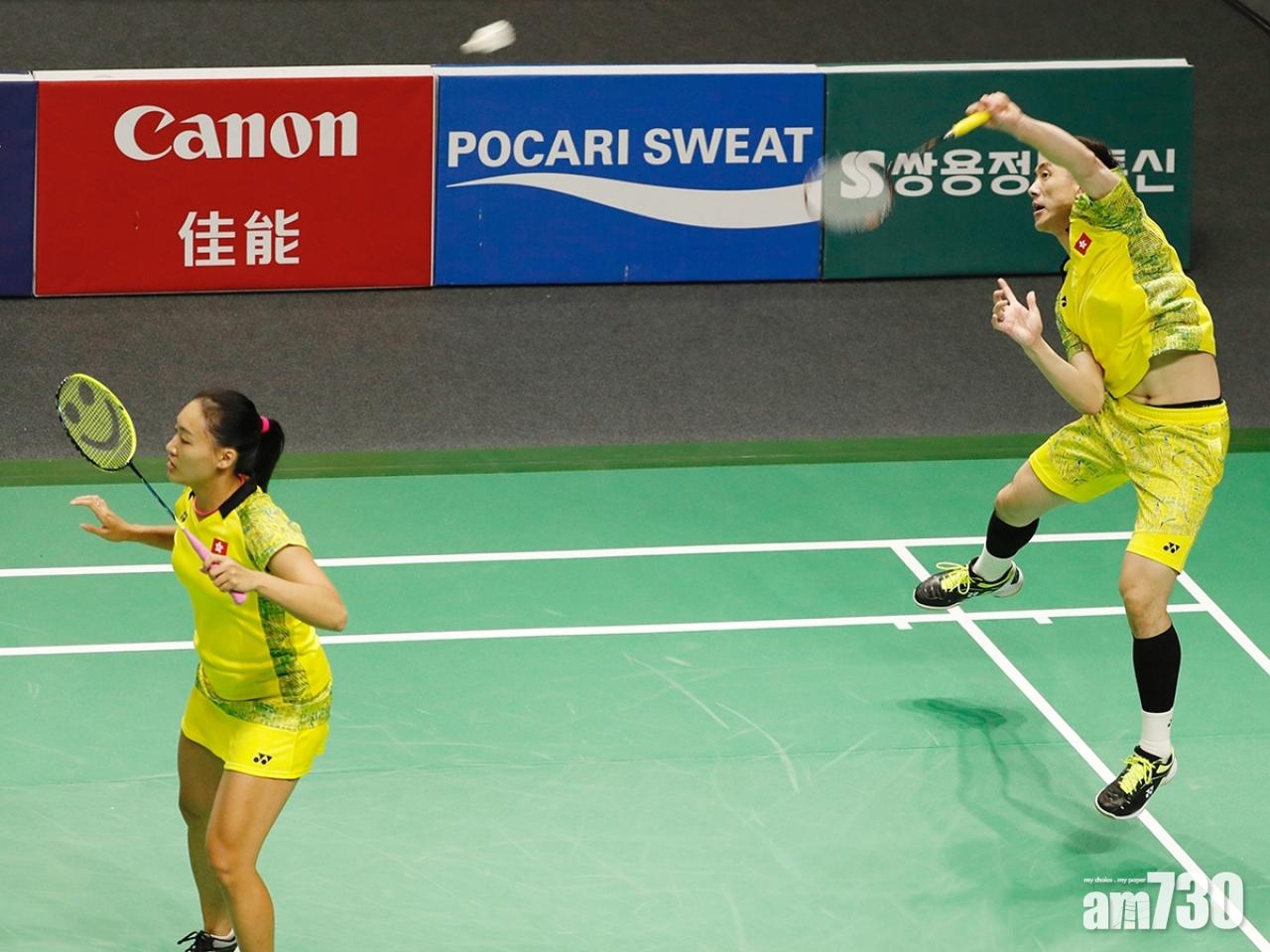 【雅加達亞運】港隊羽毛球混雙坐亞望冠