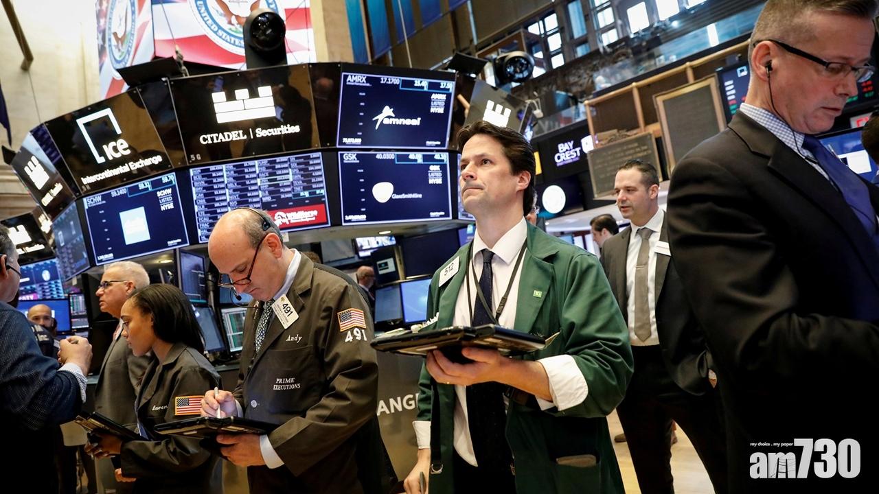 美股3大指數上周累計均上升