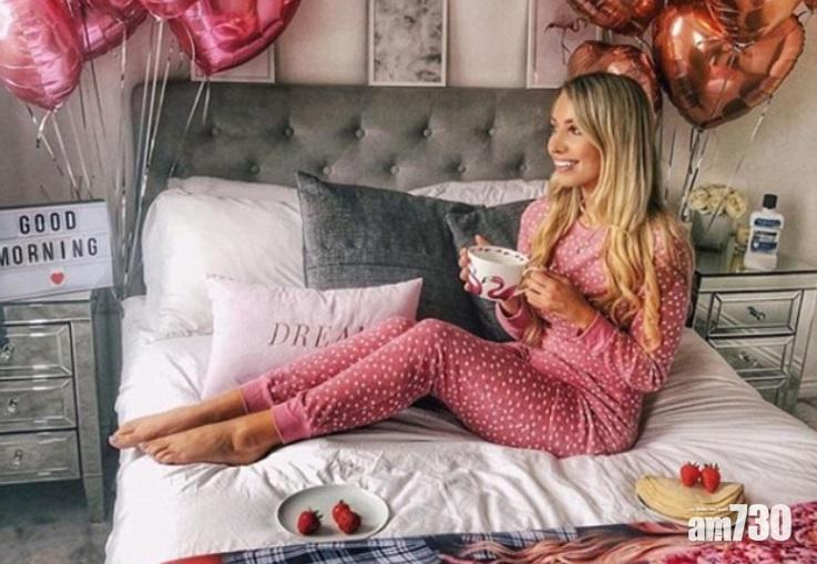 【冇人起身係咁】上載浮誇早晨起床照賣廣告  英國網紅收死亡恐嚇