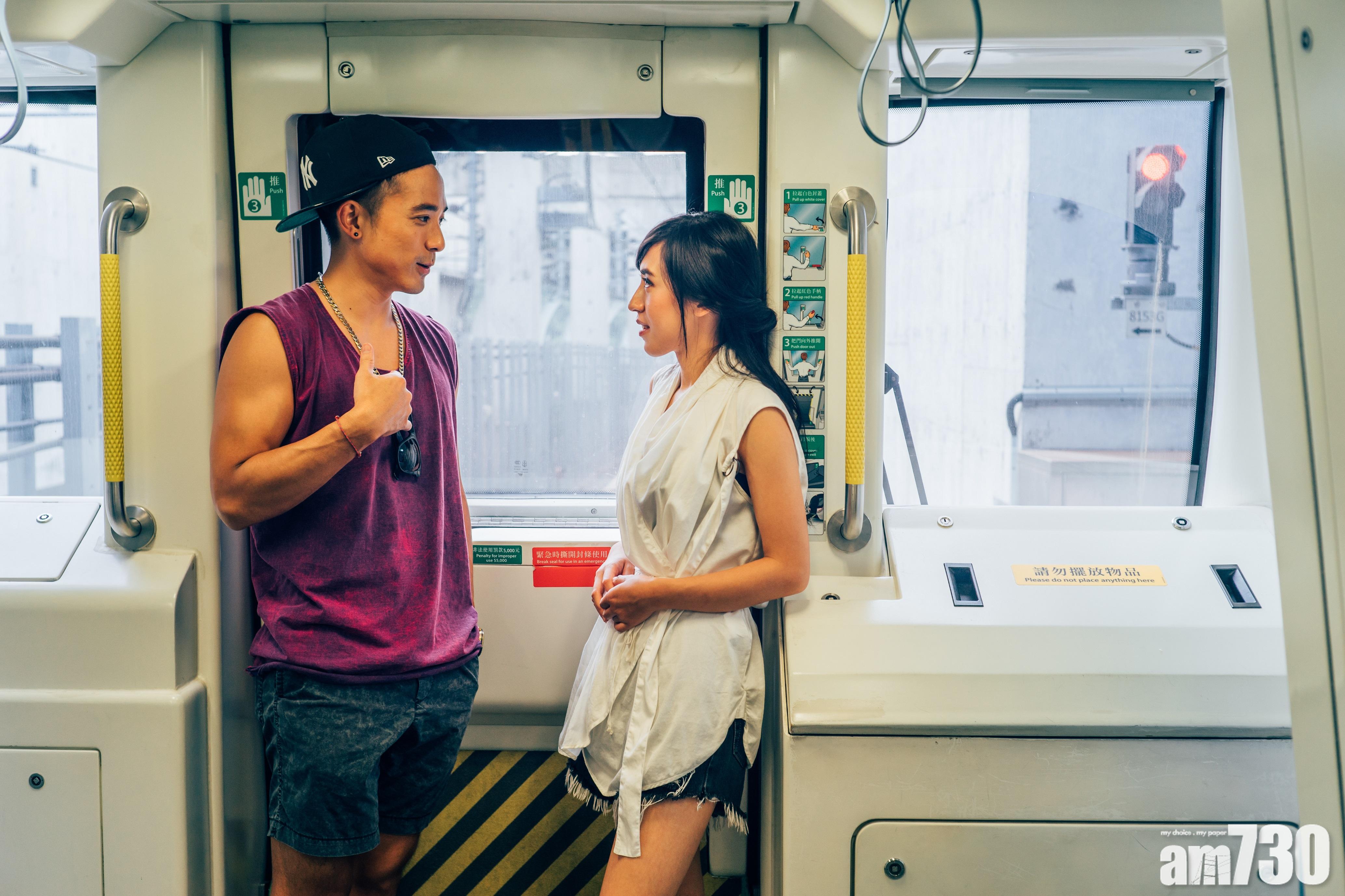 林德信與JUDE唔過電 拍MV遇電單車死火