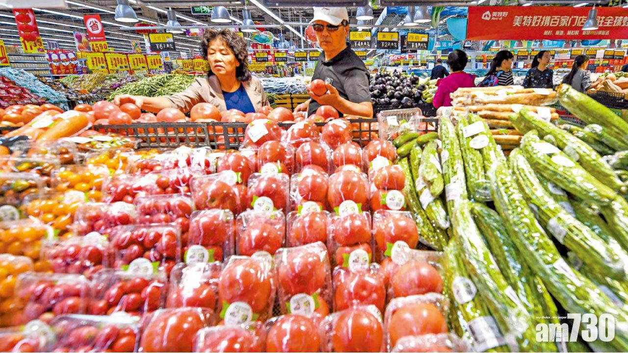 食品價格上漲  內地上月CPI升2.3%