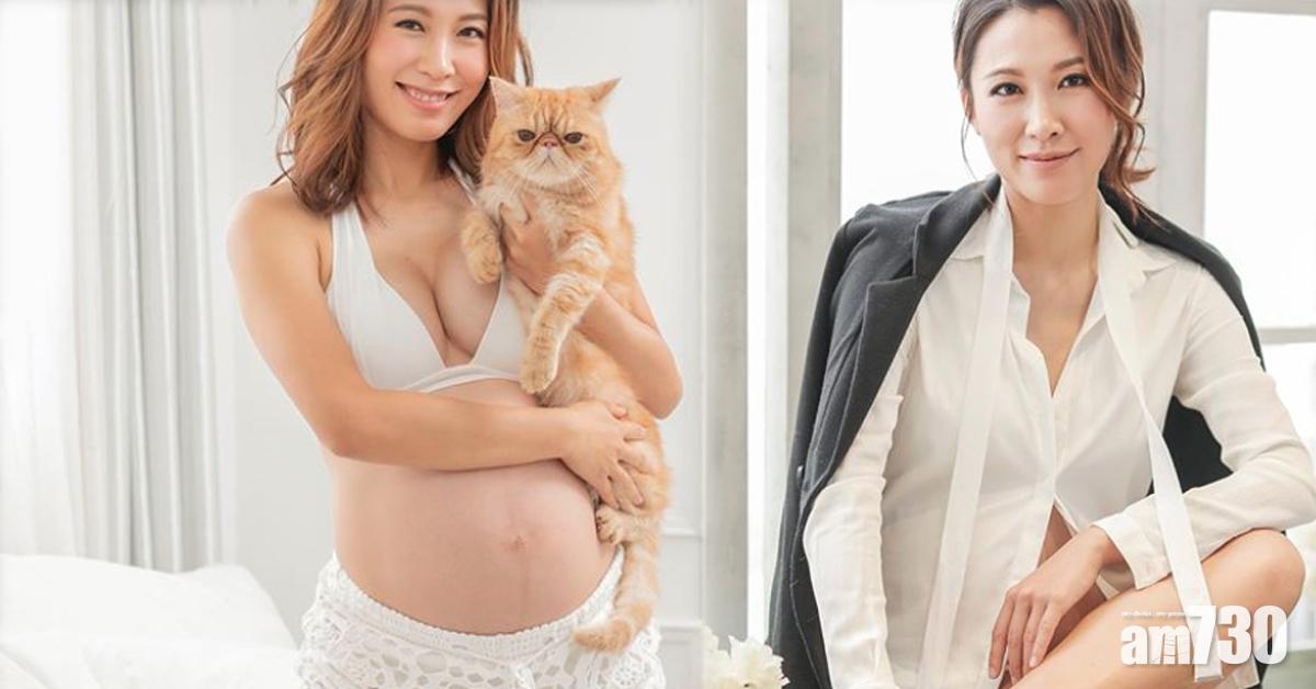 李美慧晒豪乳大肚寫真 盼孕婦勿棄養寵物