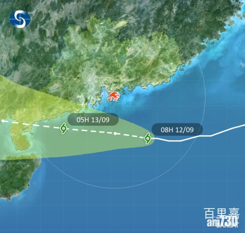 【一號風球】上午10時考慮改發三號風球  下午稍後最接近本港