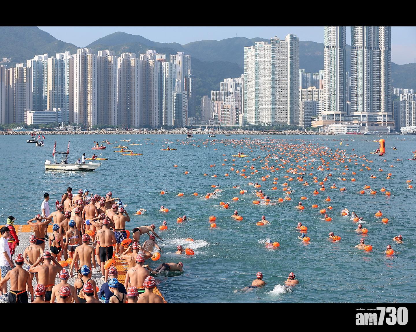 新世界維港泳 近5000人報名創新高