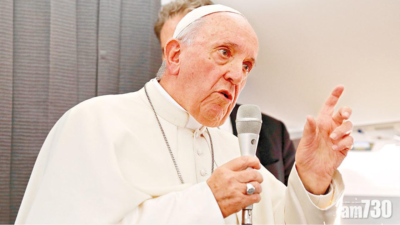 握主教任命最終話事權  教宗：地下教會受苦了