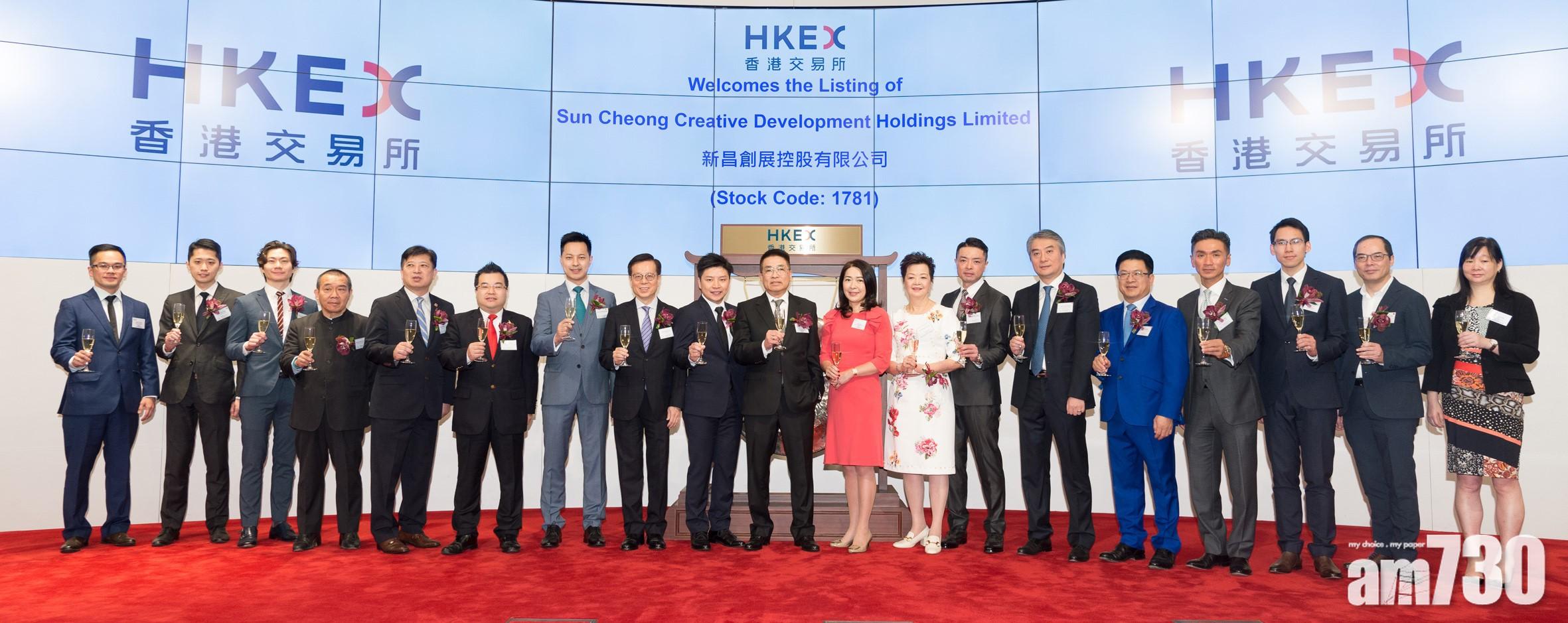 新昌創展升15% 一手賺340元