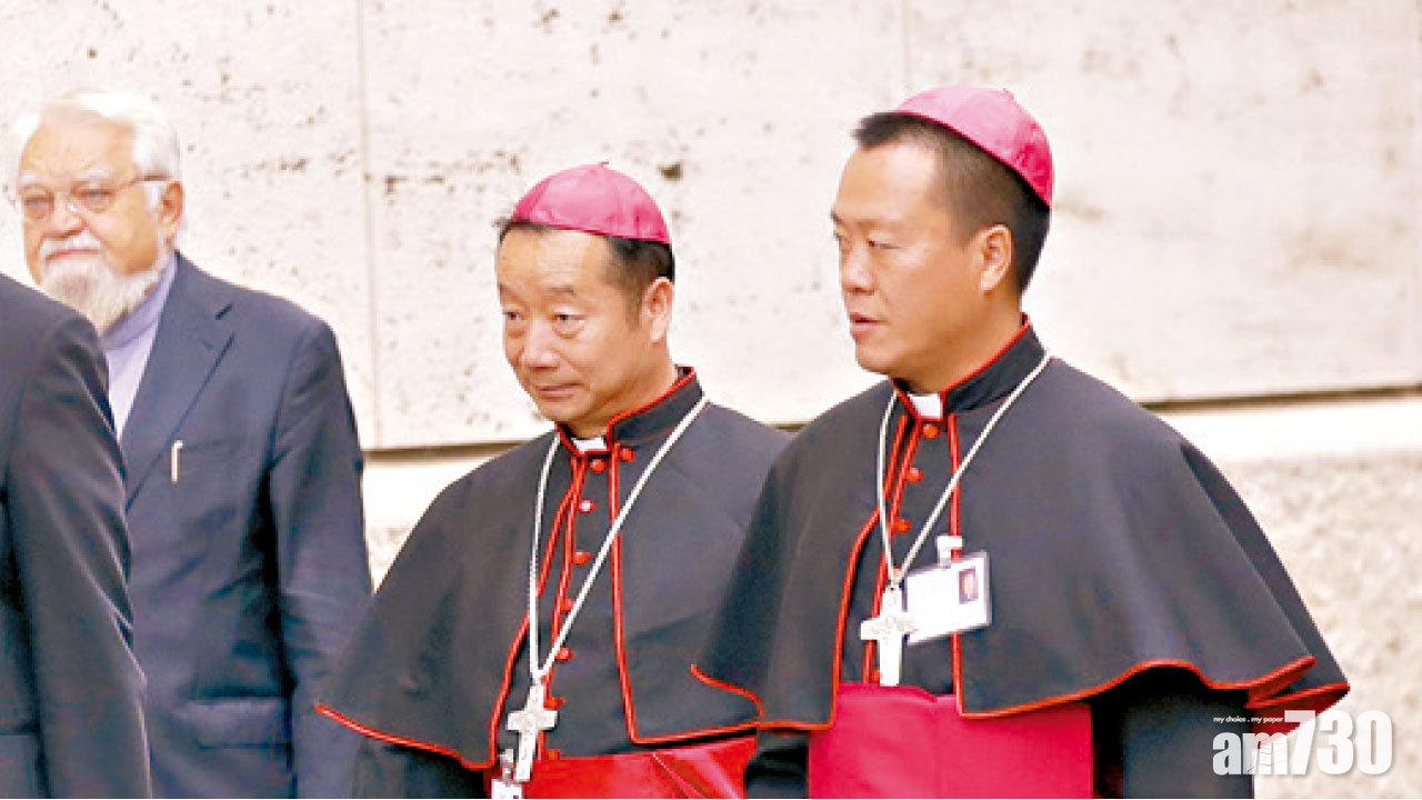 世界主教會議上聚頭  兩岸主教首握手寒暄