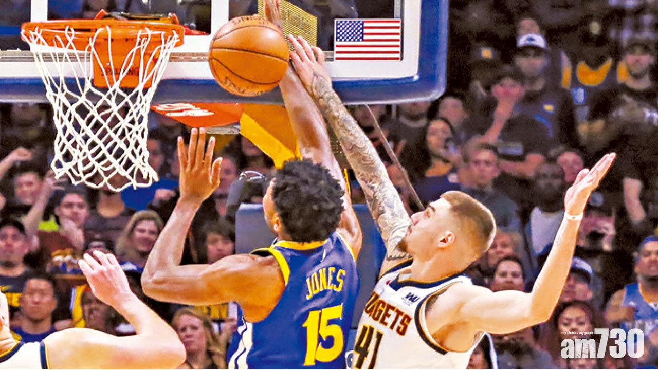 最後一擊被封阻  勇士敗走金塊