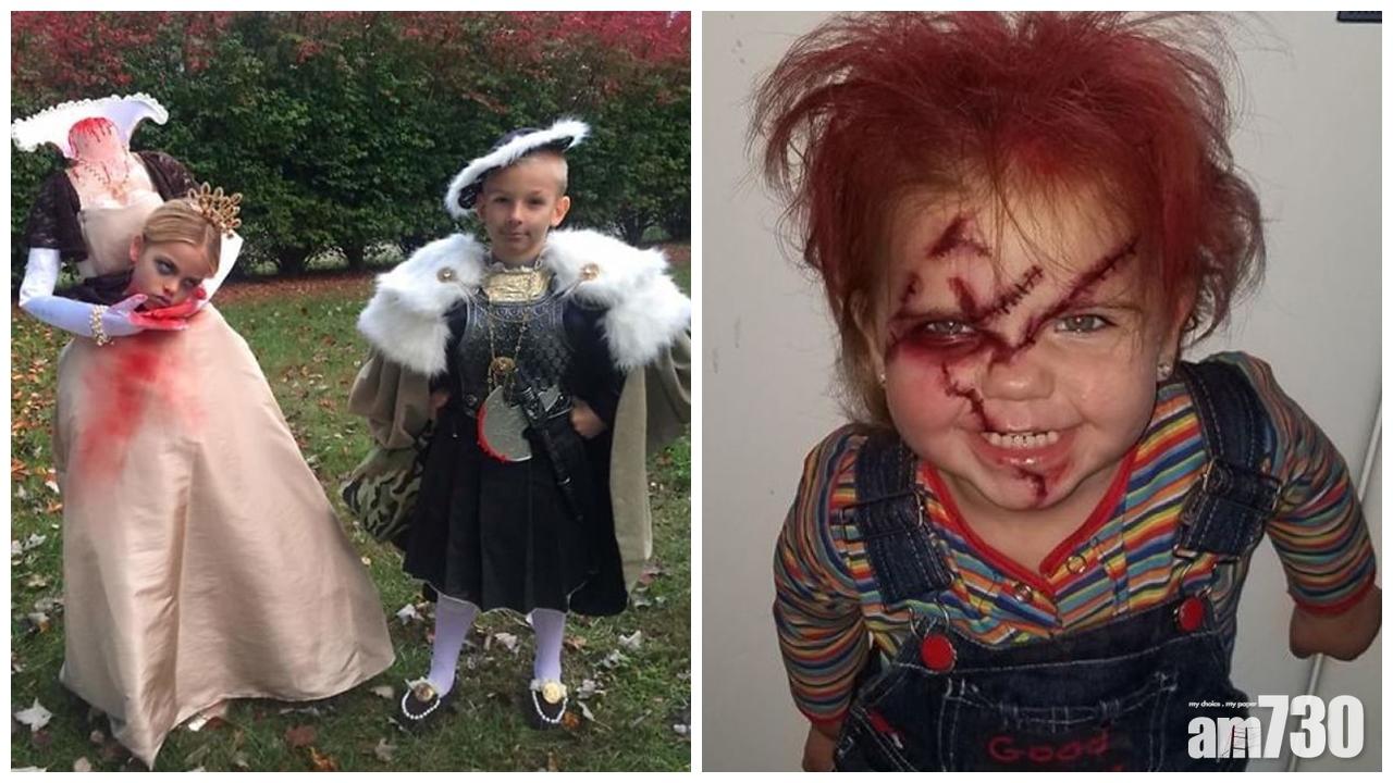 萬聖節小朋友大搞作