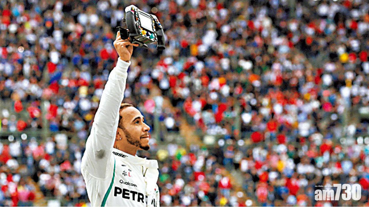 墨西哥站得第四  咸美頓5奪F1總冠軍