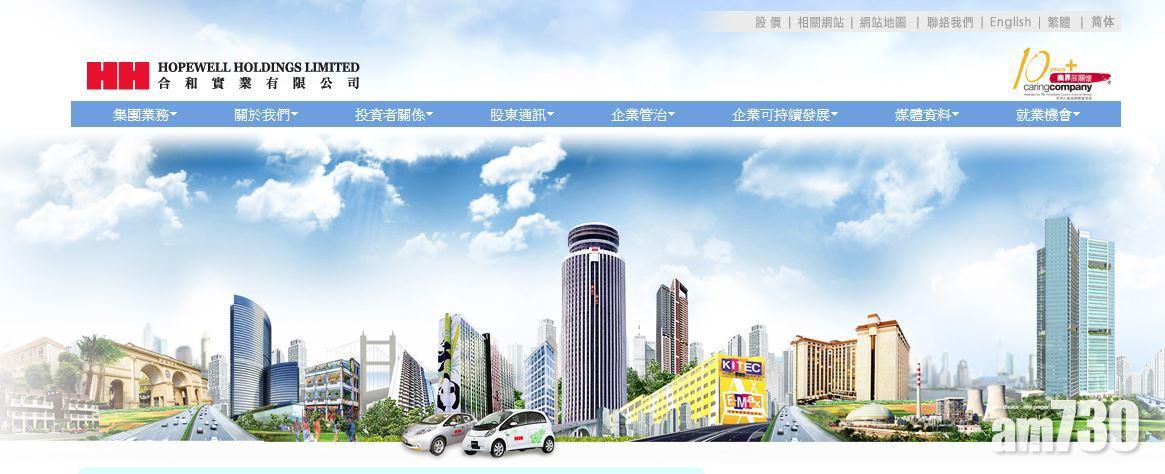 合和實業半年核心溢利倒退44%