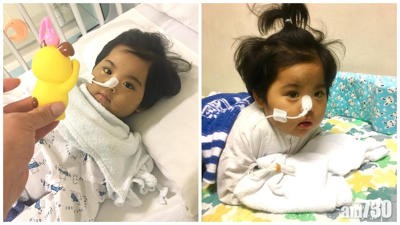 小予恩獲有心人捐肝 腦受損部分比當初減少