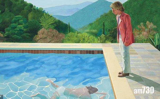 【在世畫家最貴作品】$6億池畔的纏綿