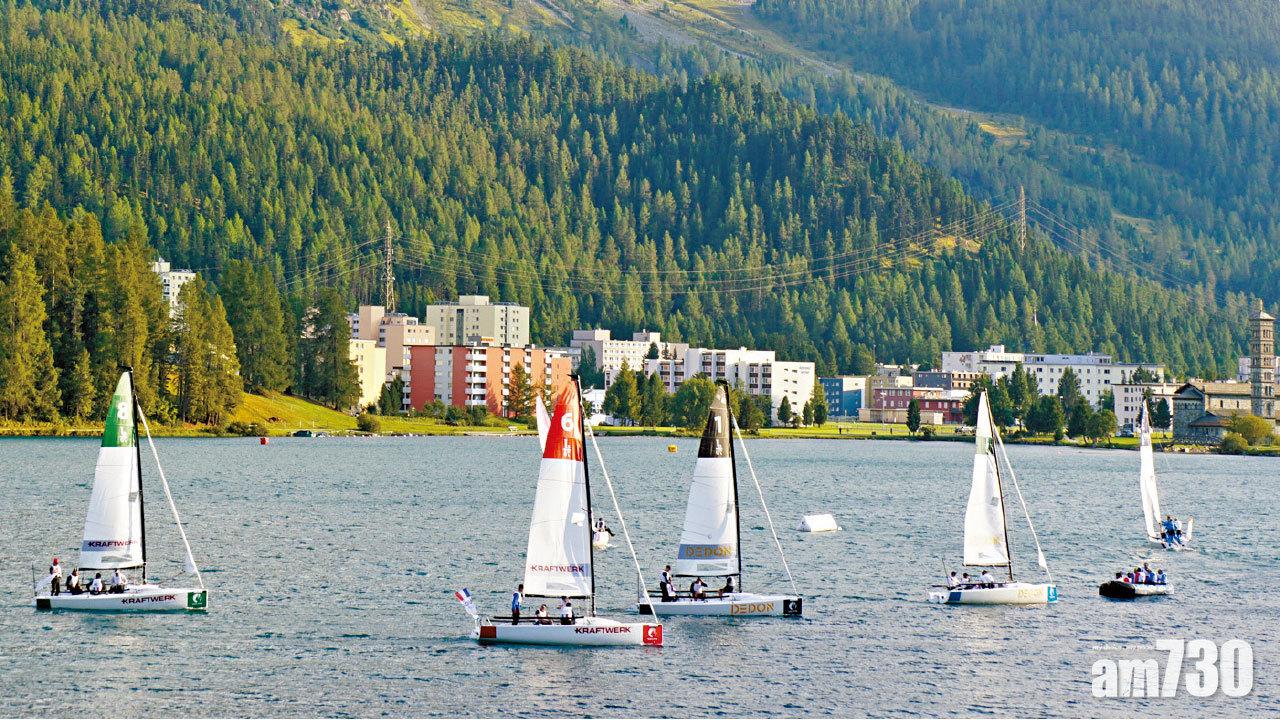 聖莫里茲 幻想朝偉玩帆船