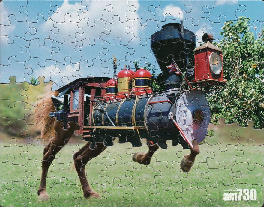 唔啱圖案都可砌埋一齊？ 蒙太奇砌圖售5090元