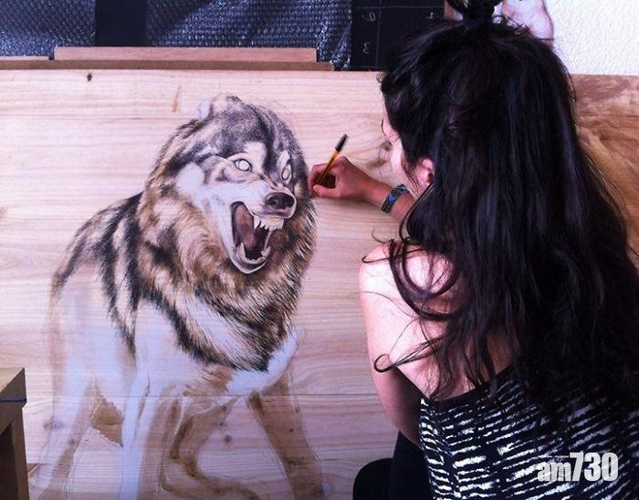 【又靚又環保】廢舊木板變動物藝術