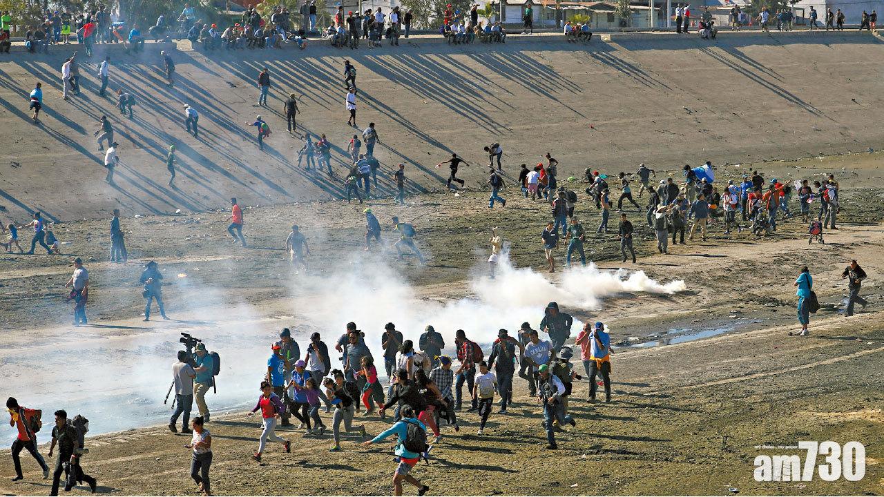 特朗普警告「永久關閉邊境」 中美洲難民硬闖美國