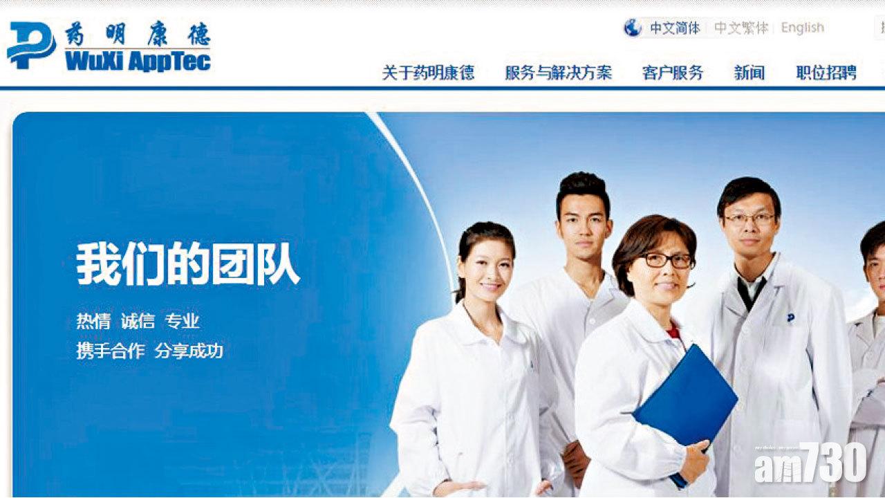 藥明康德集資83億  6新股混戰 籌203億