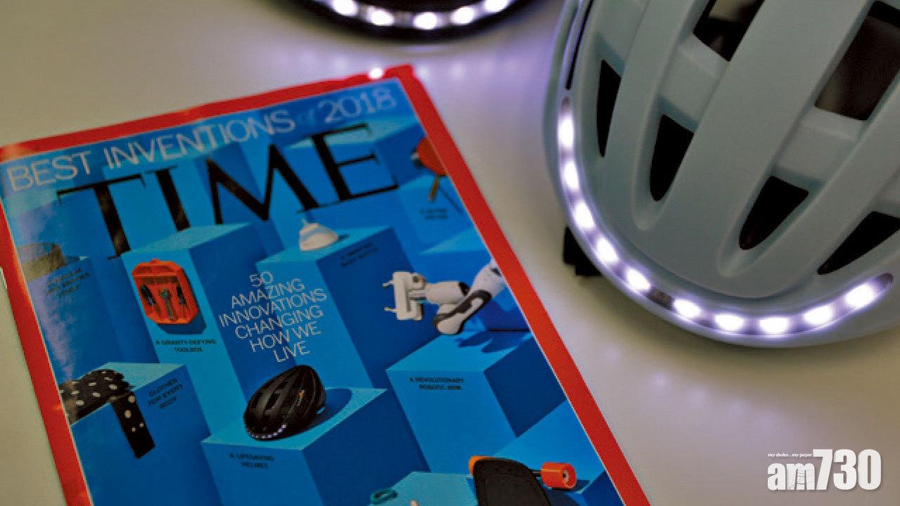 港產單車頭盔登TIME封面 