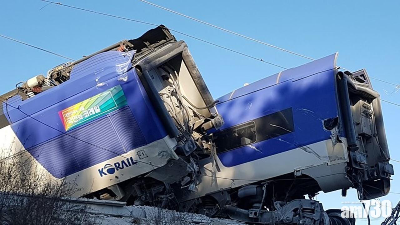南韓高鐵列車江原道出軌 14人傷