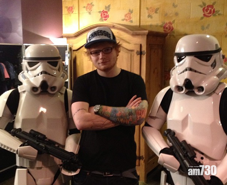 【點認佢？】Ed Sheeran客串《星戰9》演白兵