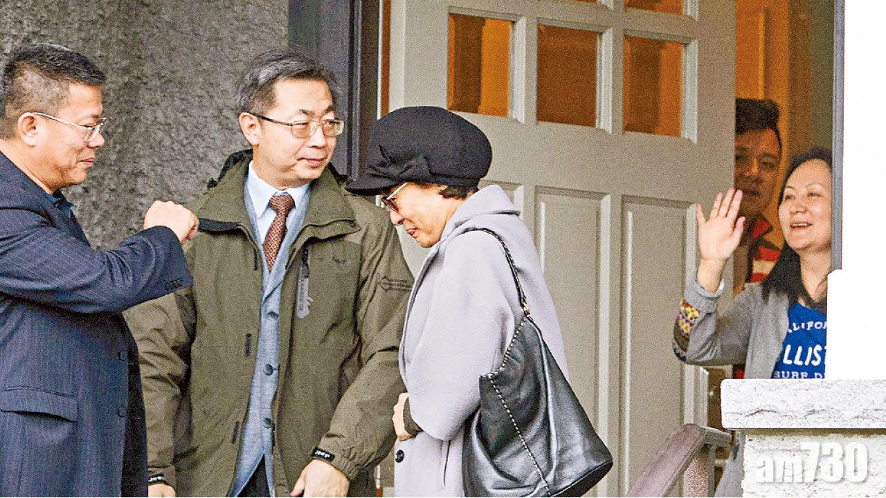 中國領事館人員探華為太子女