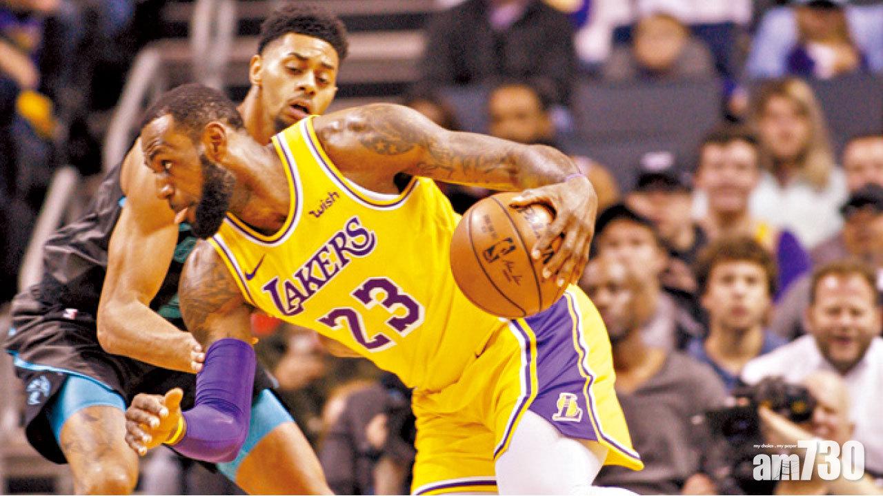 占士波爾齊三雙  湖人大炒黃蜂