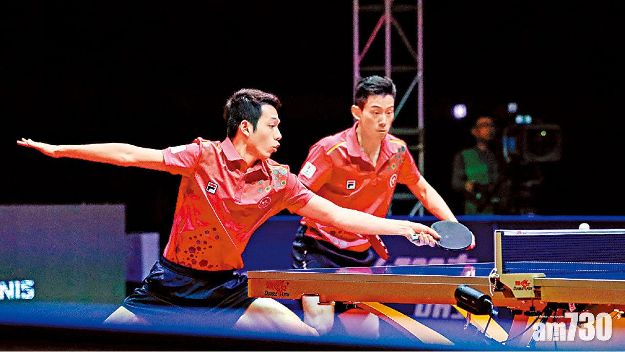 乒聯巡迴賽總決賽 黃鎮廷何鈞傑男雙摘銀