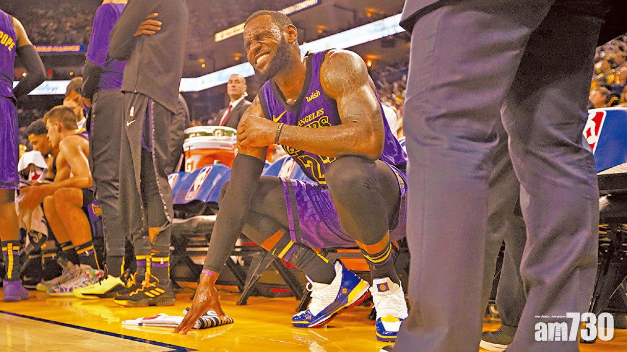 大帝第三節傷出 湖人照炒勇士