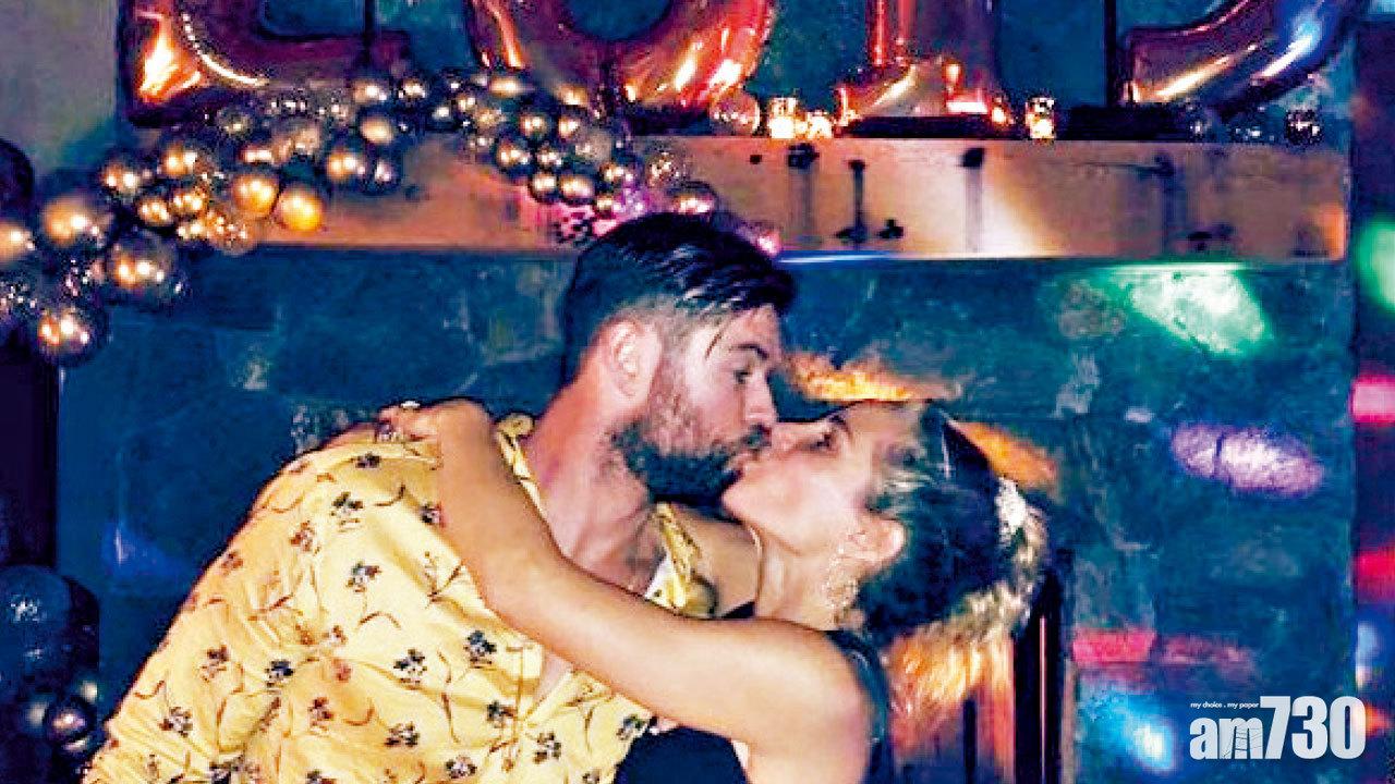 Miley Cyrus孖「雷神」 和佢老公度蜜月