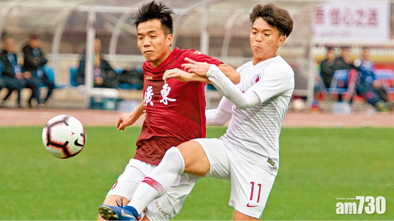 林樂勤入世界波  港足省港盃首回合僅負