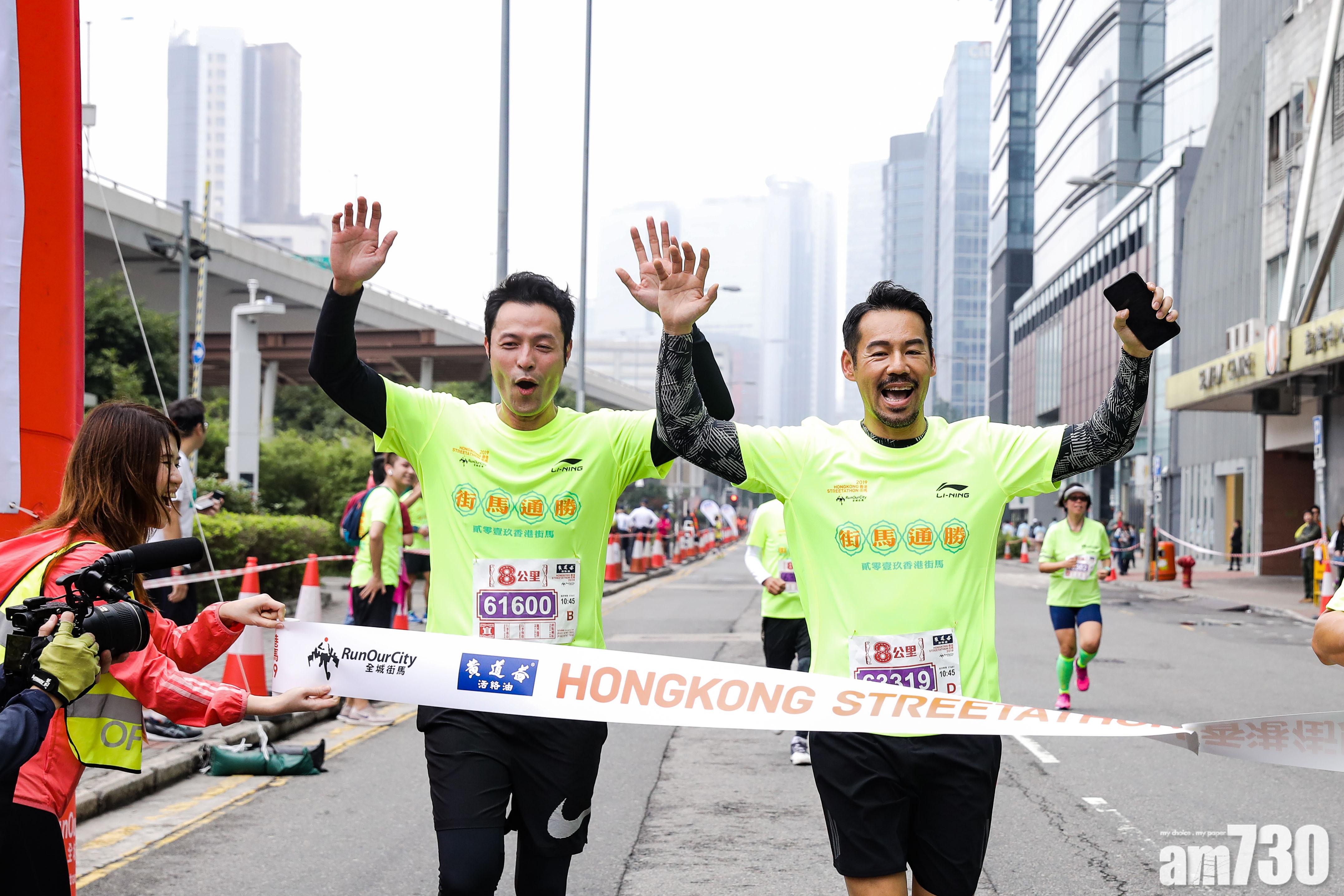 羅義同李細龜鬥跑馬拉松！徐榮「孭住」張達倫過終點